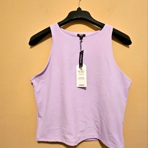 New Express Body Contour Lavendar Top- Lg